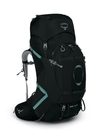 Osprey Ariel Plus 60 Black WM/L Osprey Ariel Plus 60 Black WM/L