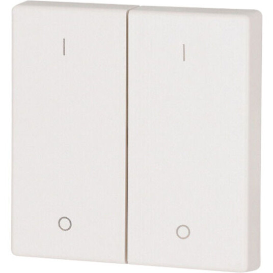 xComfort Glanset vippe signalhvit dobbel - 1/0 CWIZ-02/48 - 1408981 xComfort Glanset vippe signalhvit dobbel - 1/0 CWIZ-02/48 - 1408981