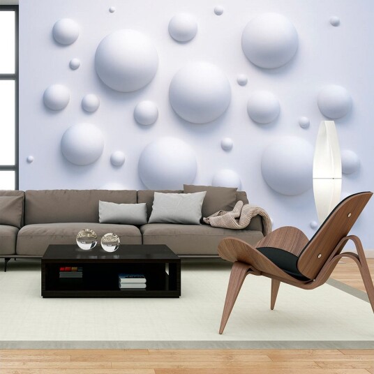 Fototapet Bubble Wall 100x70 - Finnes i flere størrelser