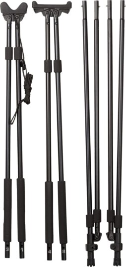 Seeland Skydestok Black 4-benet OneSize Seeland Skydestok Black 4-benet OneSize