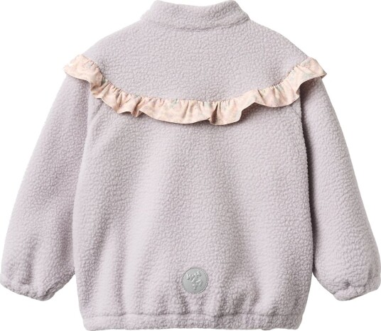 Wheat Fleecegenser Teddy Rayao Lavender Rain Wheat 6 år (116) Fleecejakke Lilla