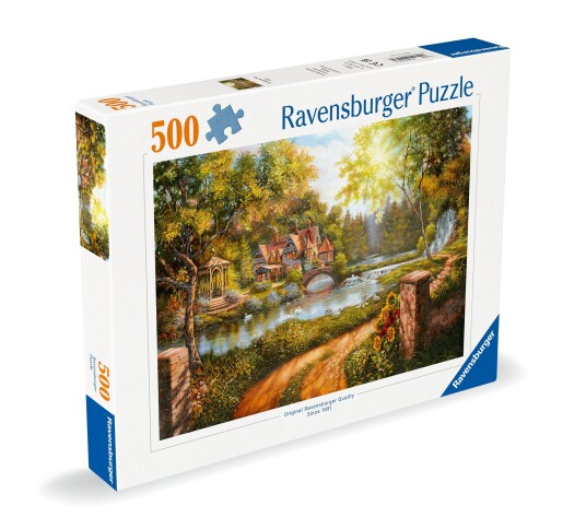 Ravensburger - Puzzle Cottage By The River 500p 12000218 Ravensburger - Puzzle Cottage By The River 500p 12000218