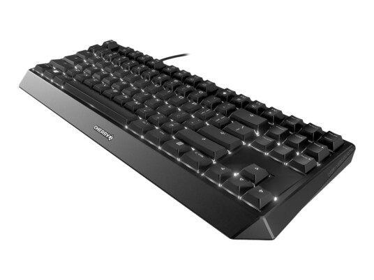 Cherry Mx-Board 1.0 Tkl - Tastatur - Bakgrunnsbelyst - Usb - Us International - Tastsvitsj: Cherry Mx Red Linear - Svart Cherry Mx-Board 1.0 Tkl - Tastatur - Bakgrunnsbelyst - Usb - Us International - Tastsvitsj: Cherry Mx Red Linear - Svart