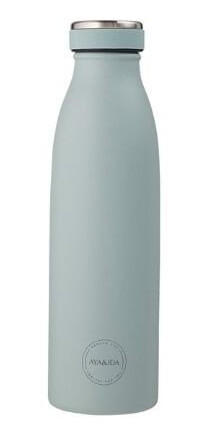 Aya&ida Drinking Bottle Drikkeflaske Med Lokk 500 Ml Mint Green