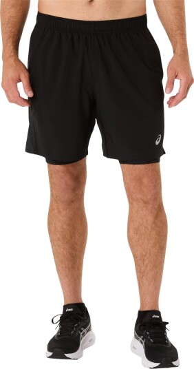 Asics Ms Asics Core 2n1 7in Short Performance Black/performance Black 2XL