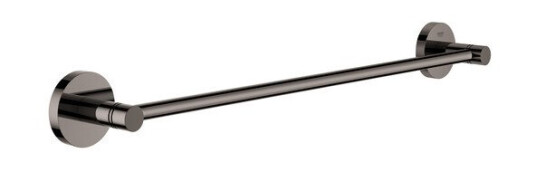 Grohe essentials håndklestang 450 mm, polert svart krom Grohe essentials håndklestang 450 mm, polert svart krom