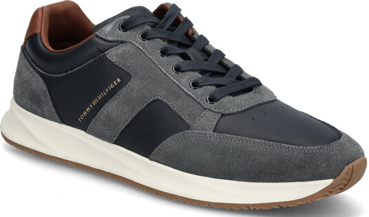 Tommy Hilfiger Elevated Hilfiger Mix Runner Navy 41 Tommy Hilfiger Elevated Hilfiger Mix Runner Navy 41