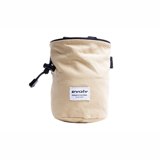 Evolv Canvas chalkbag tan Evolv Canvas chalkbag tan