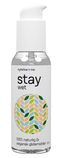 Stay fra Nytelse.no Stay Wet 100% Naturlig Vannbasert Glidemiddel 100 Ml Stay fra Nytelse.no Stay Wet 100% Naturlig Vannbasert Glidemiddel 100 Ml