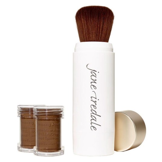 Jane Iredale Amazing Base Refillable Brush Cocoa 2x Refills Jane Iredale Amazing Base Refillable Brush Cocoa 2x Refills