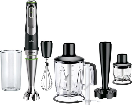 Braun MultiQuick 9 Stavmikser 1200W med Avtagbar Fot og Rustfritt Stål MQ9147X Braun MultiQuick 9 Stavmikser 1200W med Avtagbar Fot og Rustfritt Stål MQ9147X