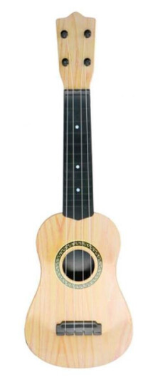 Lekegitar med 4 strenger Lekegitar med 4 strenger
