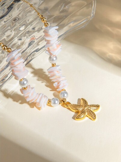 Céleste Necklace Tullia Gold