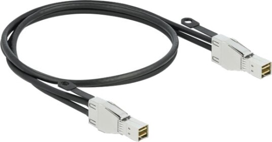 Delock Sas Ekstern Kabel Sas 32Gbit/S Mini Sas Hd Sff 8674 Hann Til Mini Sas Hd Sff 8674 Hann 2 M
