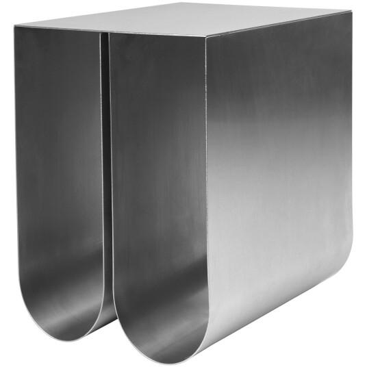 Kristina Dam Studio Outline Barstol Lakkert Eik / Børstet Aluminium