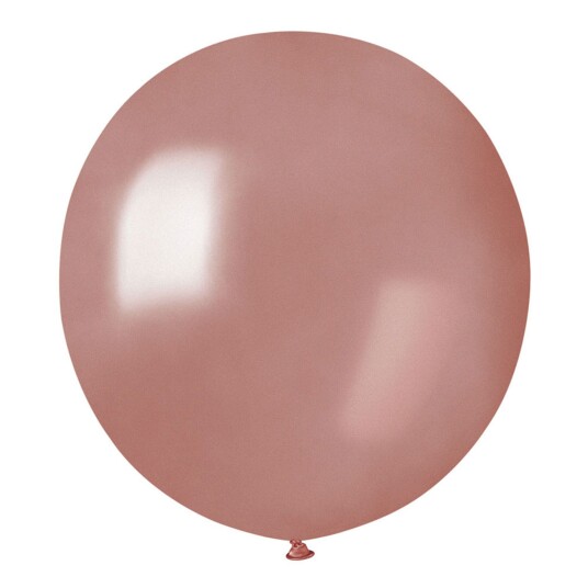Ballongkungen AB Ballonger Roségull Runde Store  25-pakning