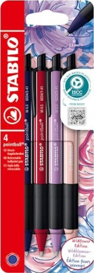 Stabilo Pointball Wildflower 4 Pack