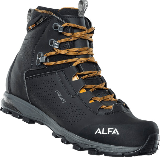 Alfa Lynx APS GTX, fjellstøvel unisex 37 BLACK
