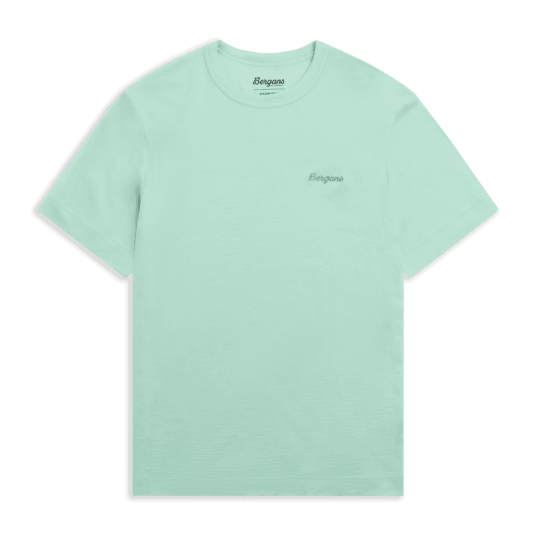 Bergans Logo Merino Tee Women Mint Crush XS XS