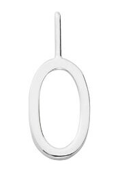Design Letters Archetype Charm 10 mm Silver A-Z O Design Letters Archetype Charm 10 mm Silver A-Z O