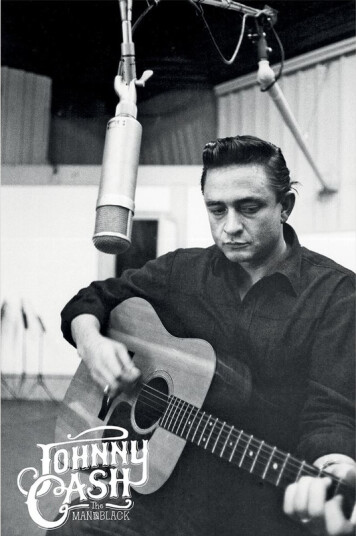 Johnny Cash Studio Maxi Poster