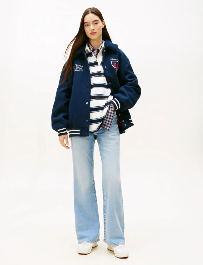 Tommy Jeans Bella Hgr Flr Bi0112 - Blue - 27 x 30
