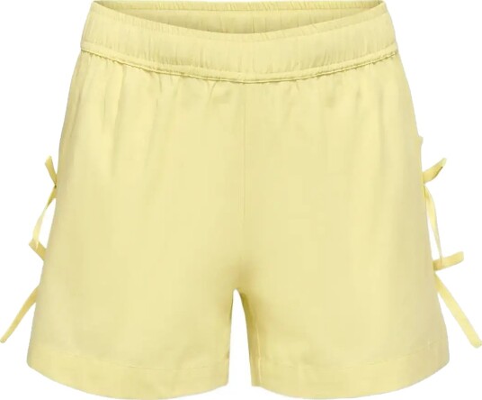 Kids Only Kogclara Life Bow Shorts Wvn Yellow 128