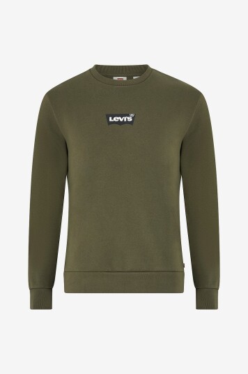 Levi's Collegegenser Standard Graphic Crew Grønn