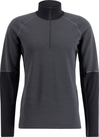 Lundhags Men's Prime Merino Half Zip M, Charcoal/Black Lundhags Men's Prime Merino Half Zip M, Charcoal/Black