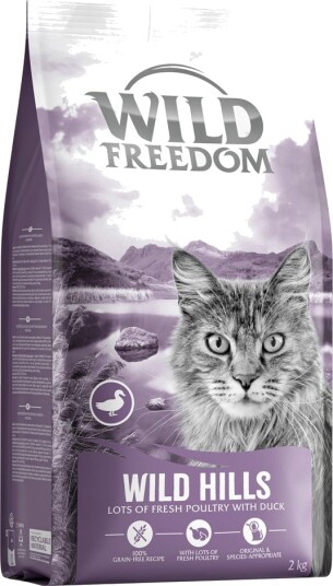 Wild Freedom Tørrfôr Adult Wild Hills Med And Kornfri Oppskrift 2 kg