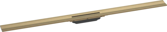 Hansgrohe RainDrain Flex Kappesett 120 cm, Mot vegg, Børstet Bronse Hansgrohe RainDrain Flex Kappesett 120 cm, Mot vegg, Børstet Bronse