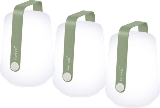 Fermob - Balad Set Of 3 Lamps Cactus - Utendørs Bordlamper - Tristan Lohner - Grønn Fermob - Balad Set Of 3 Lamps Cactus - Utendørs Bordlamper - Tristan Lohner - Grønn