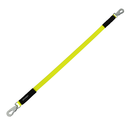 Grännakopplet Belt leash 65cm Neon yellow 