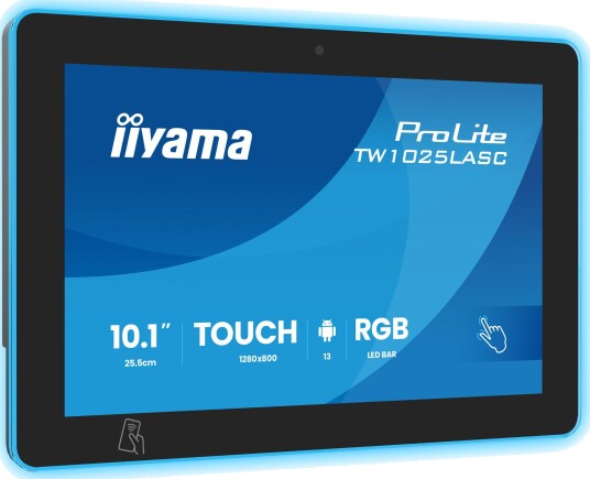 Iiyama 10.1" Touch PC med Android og NFC - ProLite TW1025LASC-B3PNR