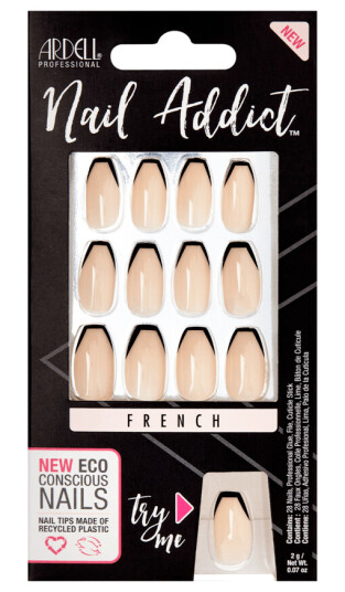 Ardell Nail Addict French Noir Ardell Nail Addict French Noir