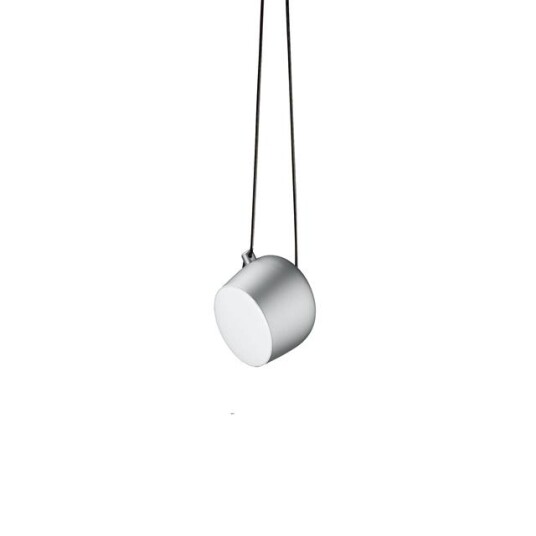 Flos Aim Taklampe Lys Sølv