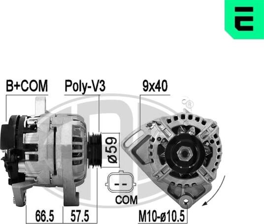 Dynamo ERA 209567A