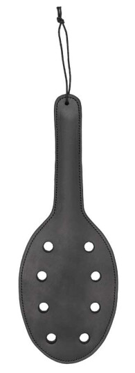 Round Saddle Leather Paddle With Holes Round Saddle Leather Paddle With Holes
