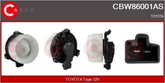 CASCO CBW86001AS Kupévifte CASCO CBW86001AS Kupévifte