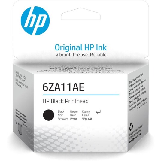 HP Originale Blekkpatroner Hp 6za11ae Svart HP Originale Blekkpatroner Hp 6za11ae Svart