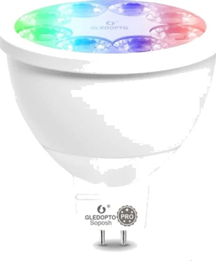 Gledopto Smart MR16 12 V LED pære RGB+CCT 250 lm