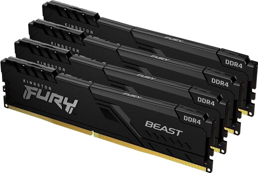 Kingston FURY Beast DDR4-3600 C18 QC - 128GB