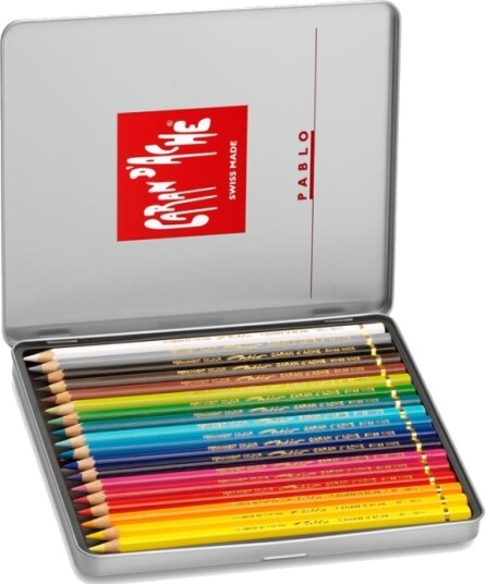 Caran d'Ache Fargeblyanter Pablo 18-set