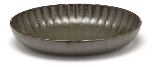 Serax Inku oval serveringsskål S 13 x 19 cm Green