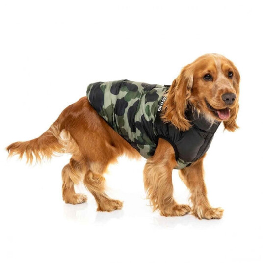 Fuzzyard Harlem Puffer Hundejakke Camo (4)