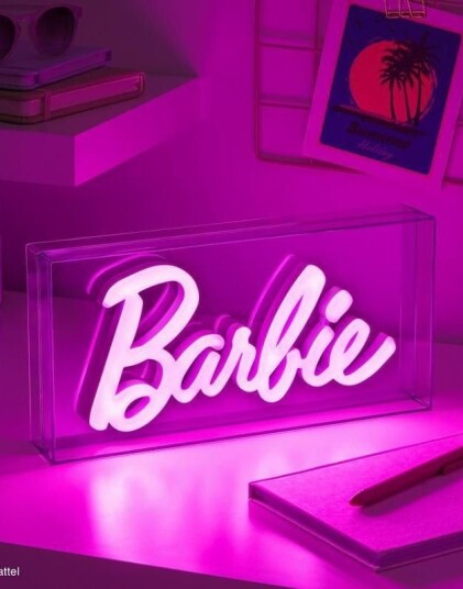 Lisensiert Barbie Neon Lys 30 cm Lisensiert Barbie Neon Lys 30 cm