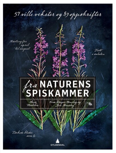 Fra naturens spiskammer: 54 ville vekster og 89 oppskrifter - Innbundet Matbok fra Gyldendal Norsk Forlag