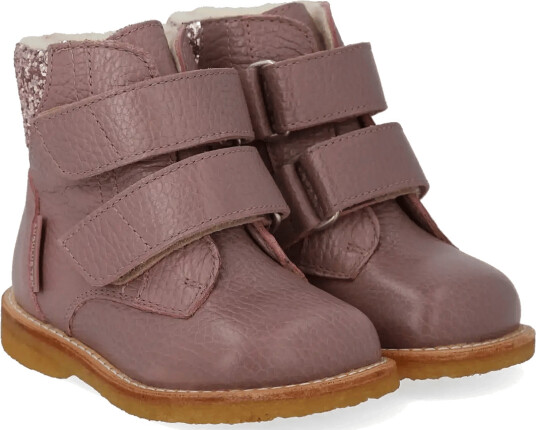 ANGULUS Boots Flat With Velcro Pink 20