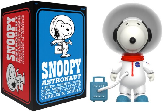 Peanuts SuperSize Vinyl Snoopy White Spacesuit