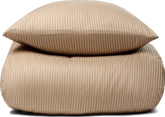 By Borg Sengetøy i 100% egyptisk bomull - 140x220 cm - beige sengetøy - Ekstra mykt sengesett fra By Borg Sengetøy i 100% egyptisk bomull - 140x220 cm - beige sengetøy - Ekstra mykt sengesett fra